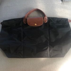 Longchamps Lepilage Black Tote 👜